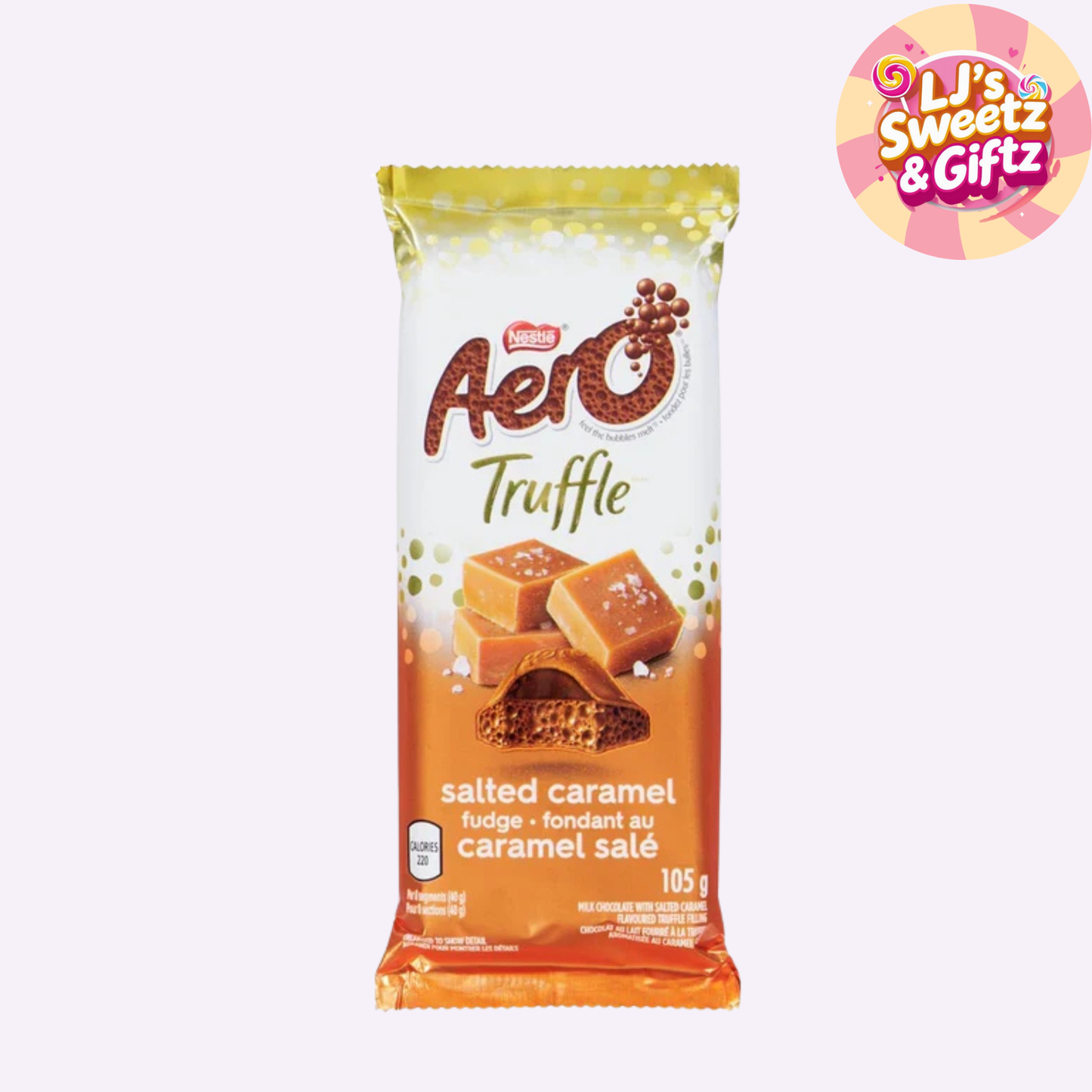 Aero Truffle Salted Caramel 105g (CAN)