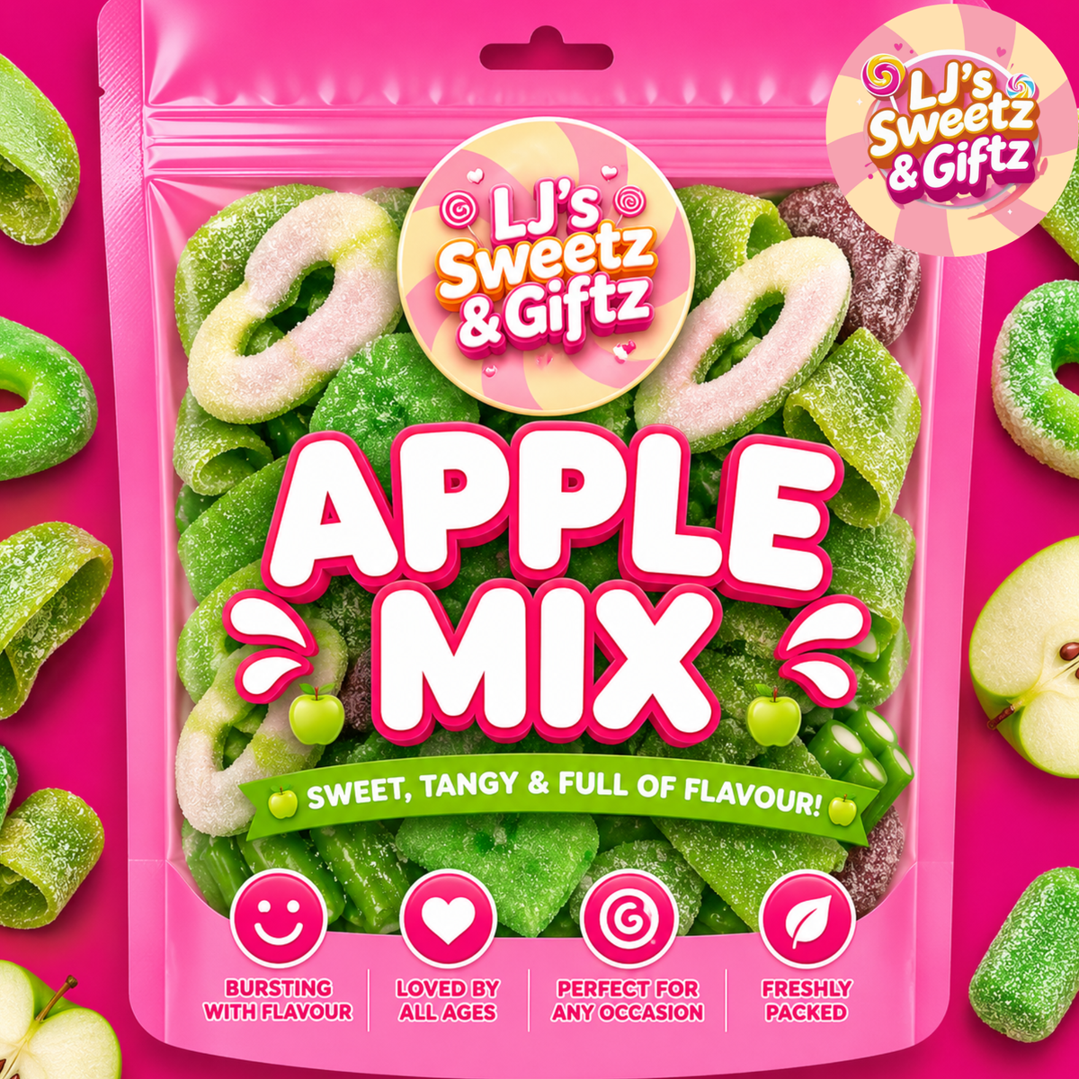 Apple Flavoured Sweet Mix