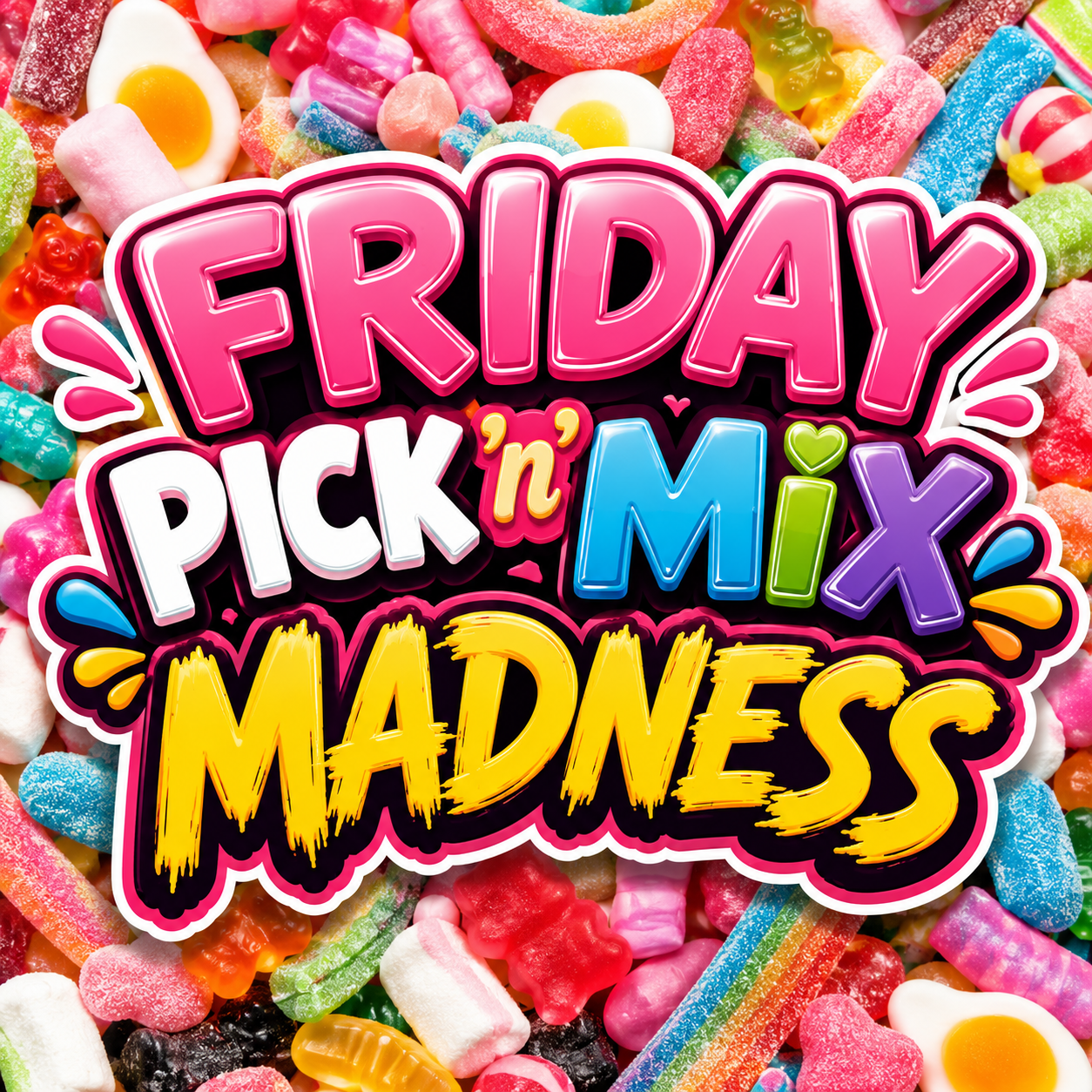 Friday Pick N Mix Madness 1kg
