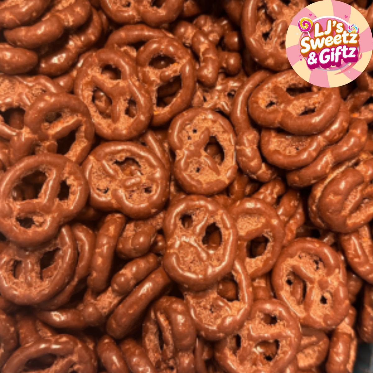 Chocolate Covered Salted Caramel Pretzels 100g