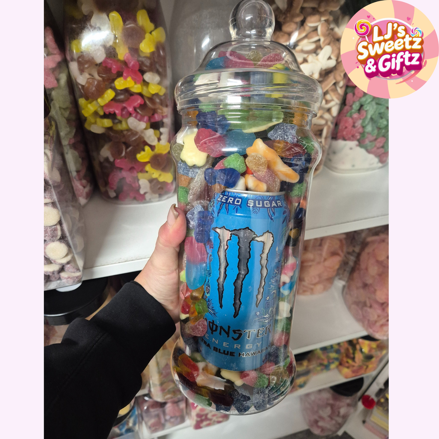 Large Drinks & Sweet Jar