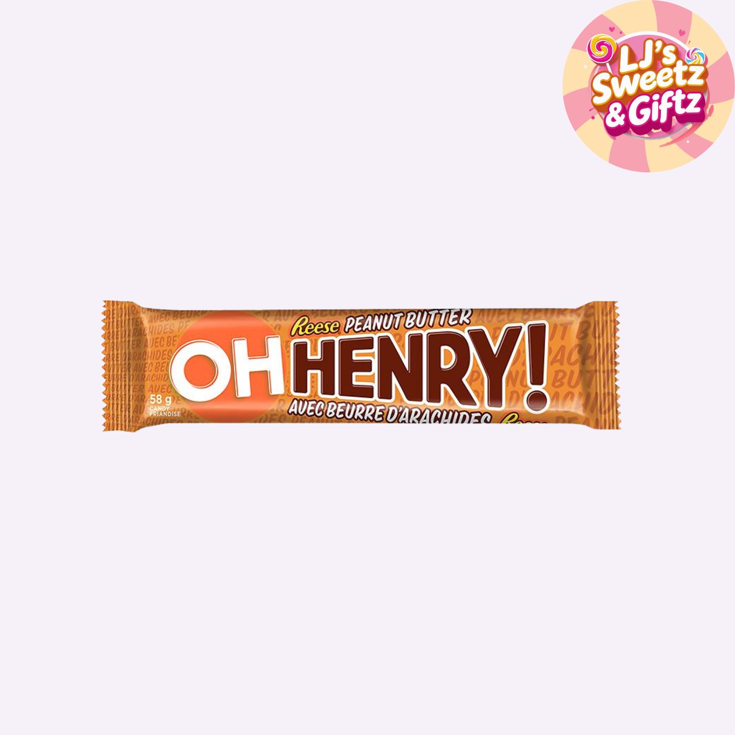 Oh Henry Reese's Peanut Butter 58g