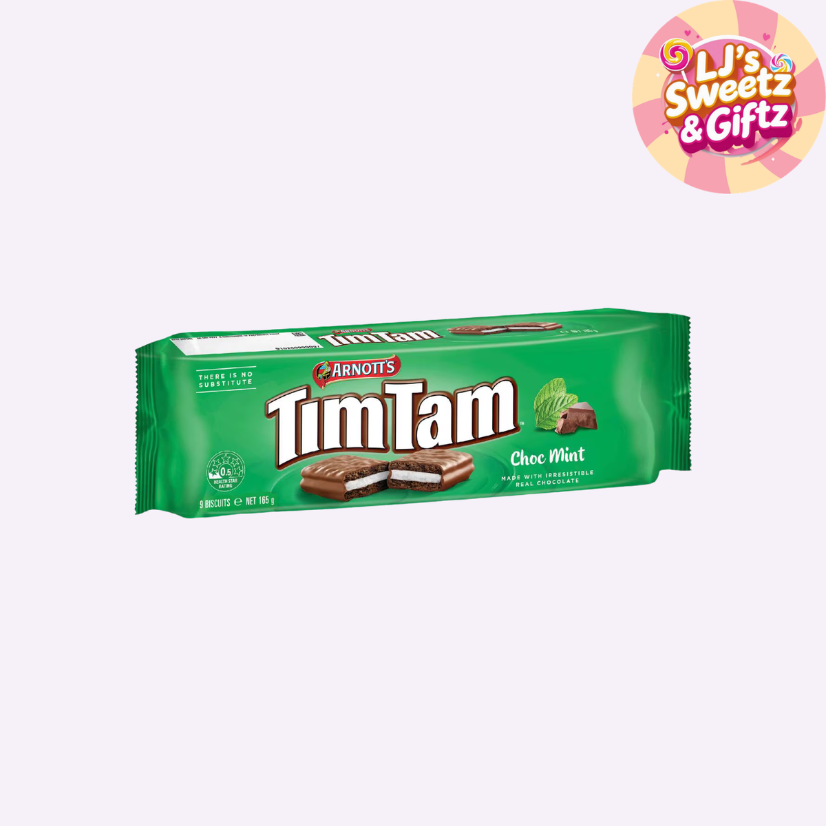 Tim Tam Chocolate Mint Biscuits 165g