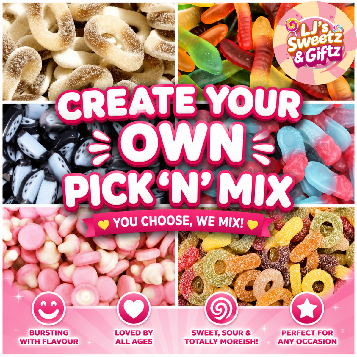 Create your Own Sweet Mix