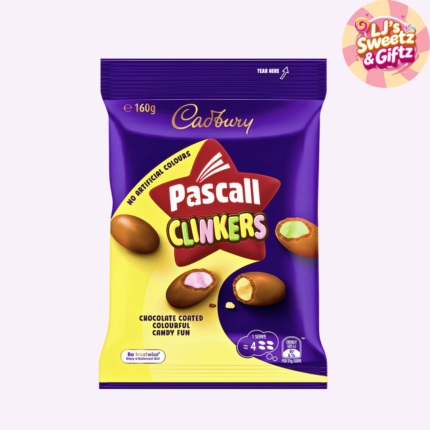 Cadbury Pascall Clinker Australian 160g