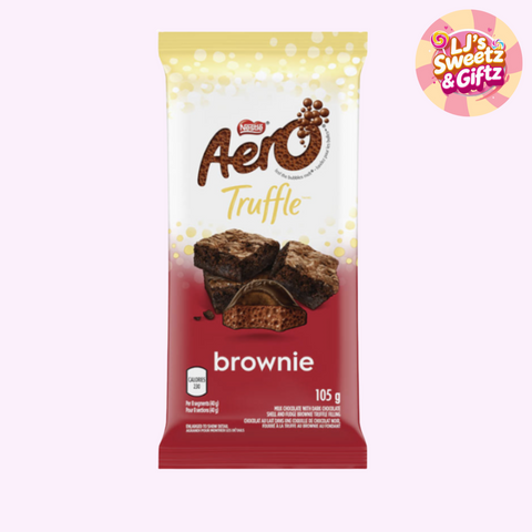 Aeré Truffle brownie chocolate packaging with visible brand logo on a white background.