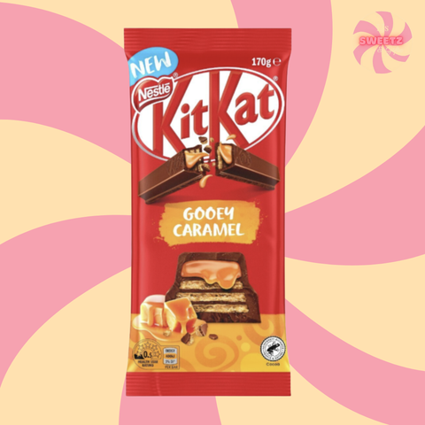 Australian Kitkat Gooey Caramel