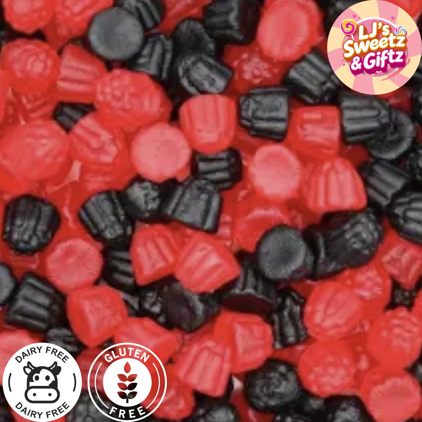 Blackberry & Raspberry Gums 300g