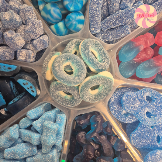 Blue Themed Sweet Platter