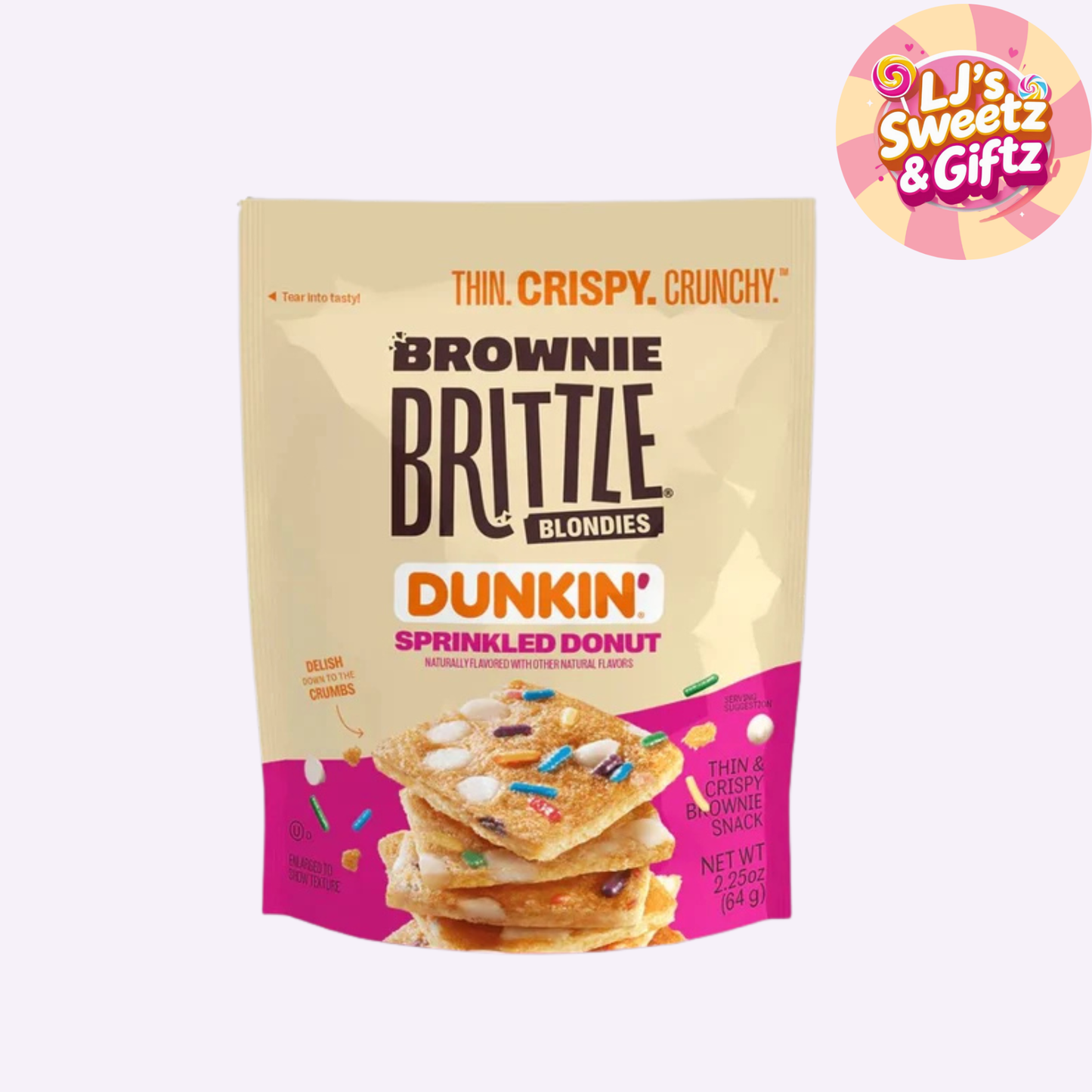 Brownie Brittle Dunkin’ Spinkled Donut 64g
