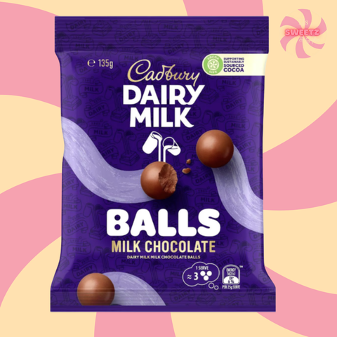 Cadbury Dairy Milk Balls 135g  [Australian]