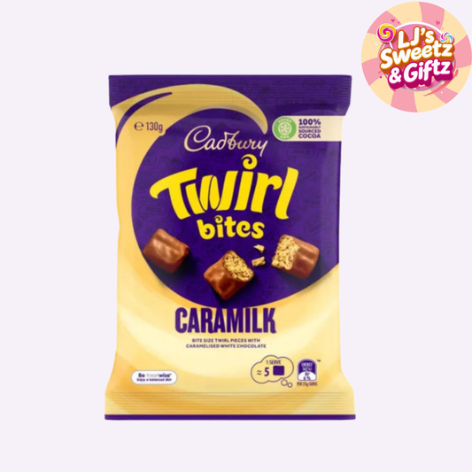 Cadbury's Twirl Bites Caramilk AUS 130g