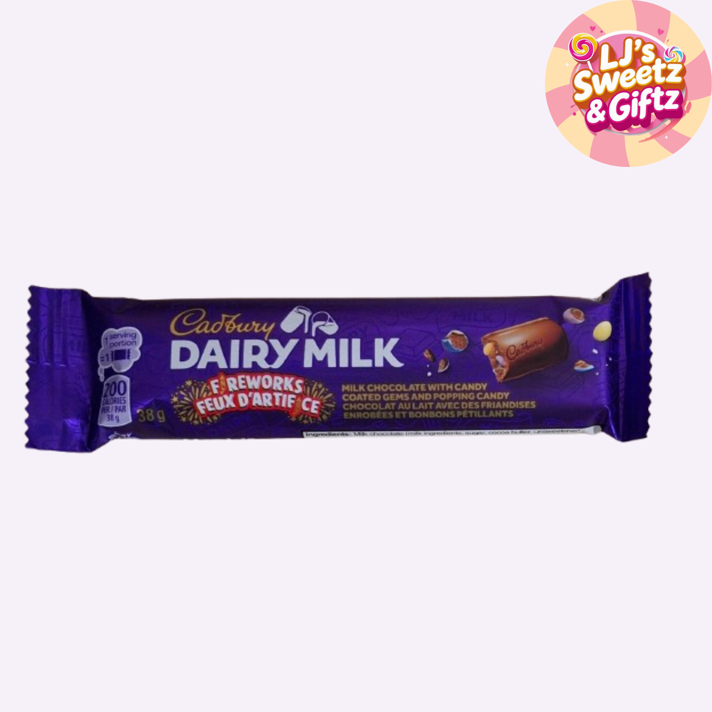 Cadbury Dairy Milk Fireworks (CAN) 38g
