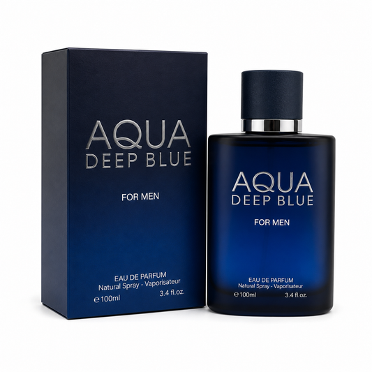 Aqua Deep Blue for Men Eau de Parfum Spray 100ml