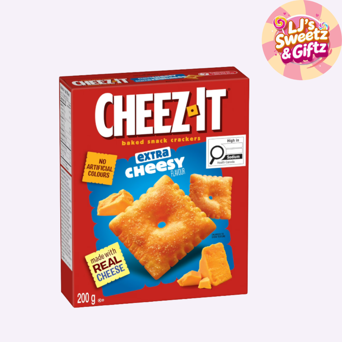 Cheez It Crackers Extra Cheesy - 200g [Canadian]
