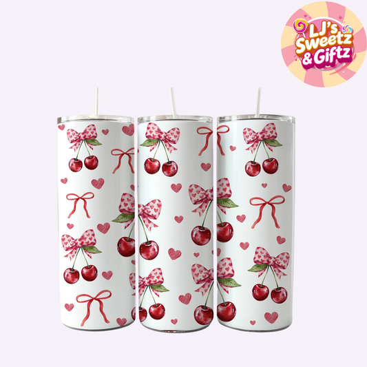 Cherries & Bows Tumbler