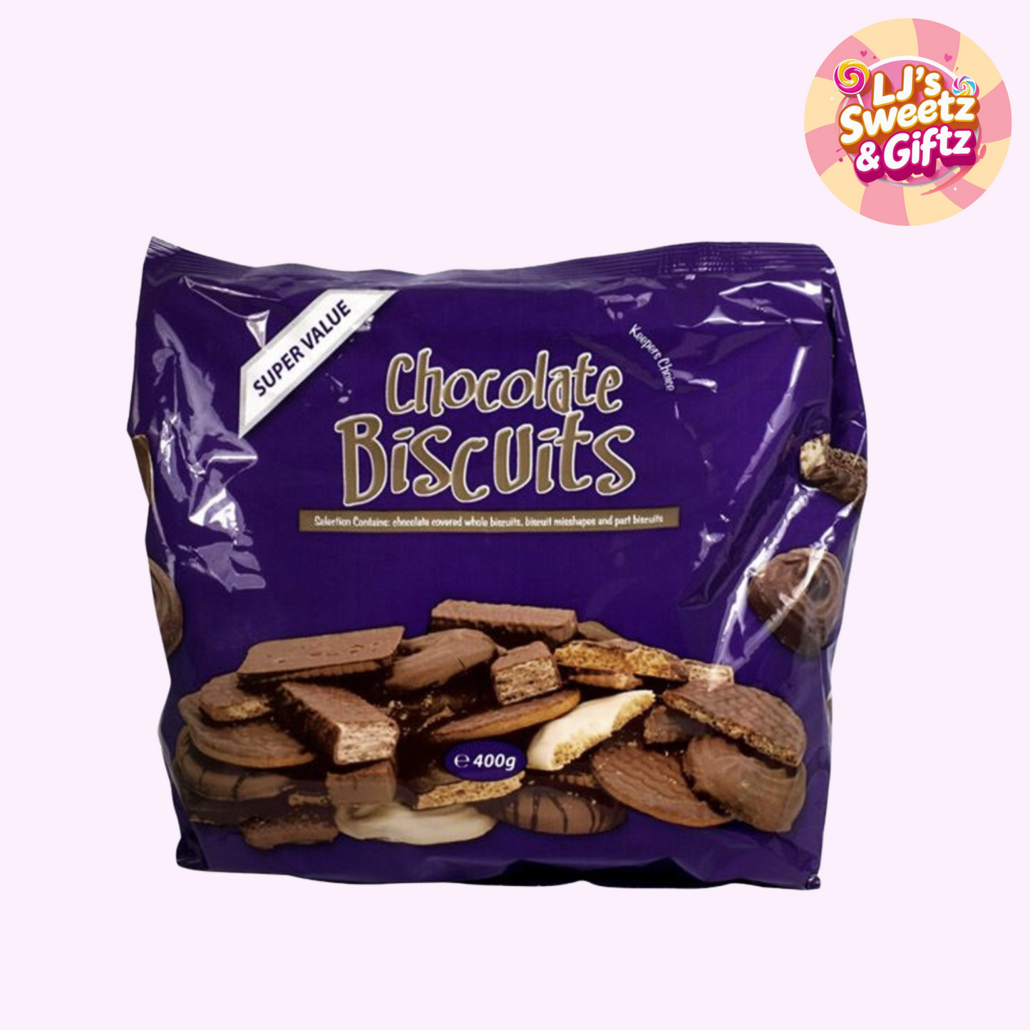 Chocolate Misshapes Biscuits 400g 01/2027