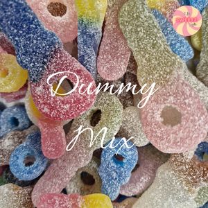 Dummy themed sweet mix candy