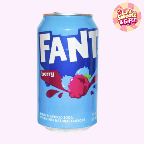 Fanta Berry Soda Can