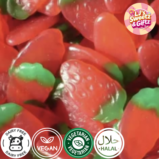 Giant Strawberries Sweets