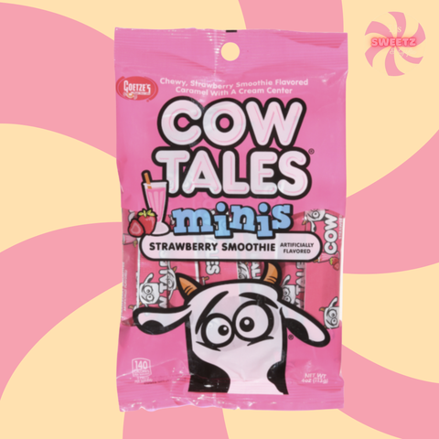 Goetze's Strawberry Smoothie Cow Tales Minis 4oz (113g)