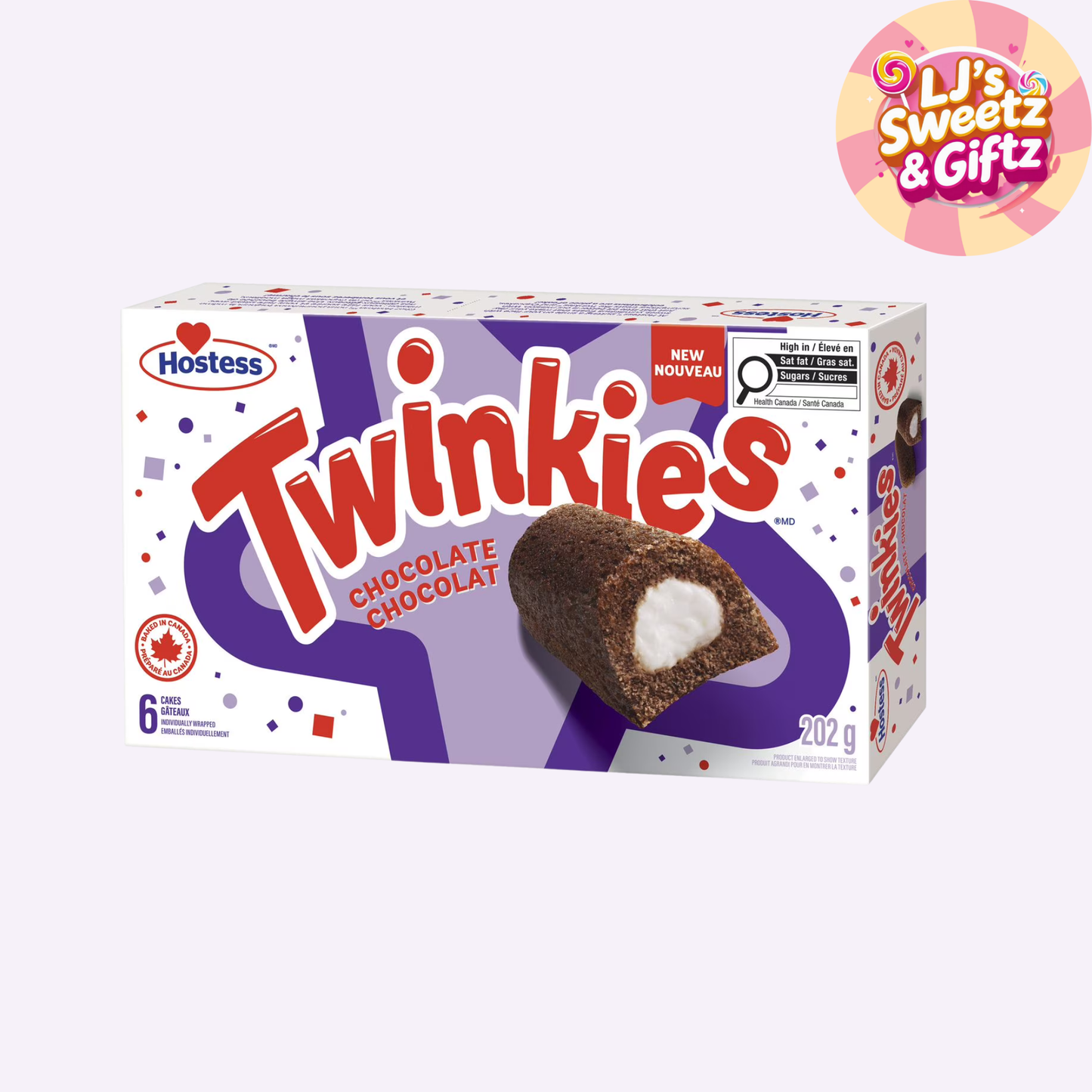 Hostess Twinkies Chocolate 202g (CAN)