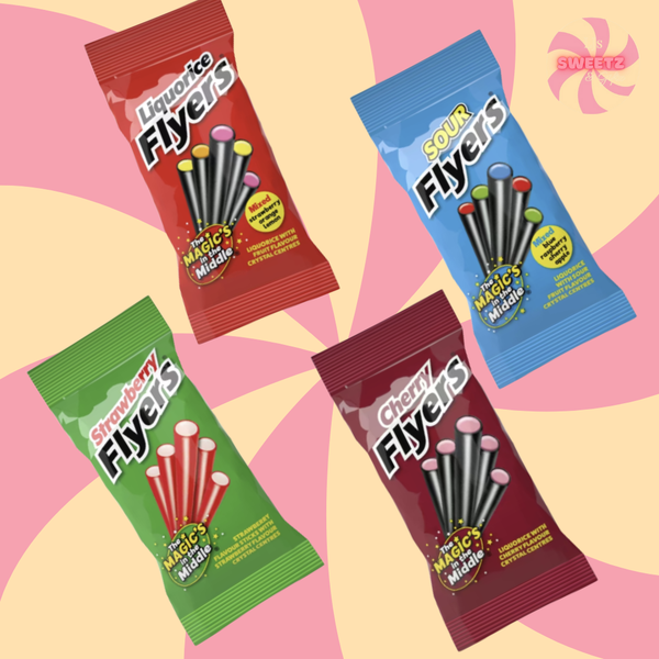 Liquorice Flyers 75g
