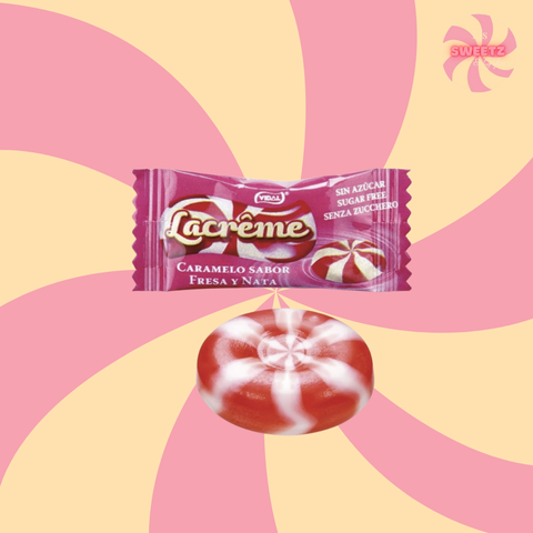 Lacreme sugar free strawberry cream