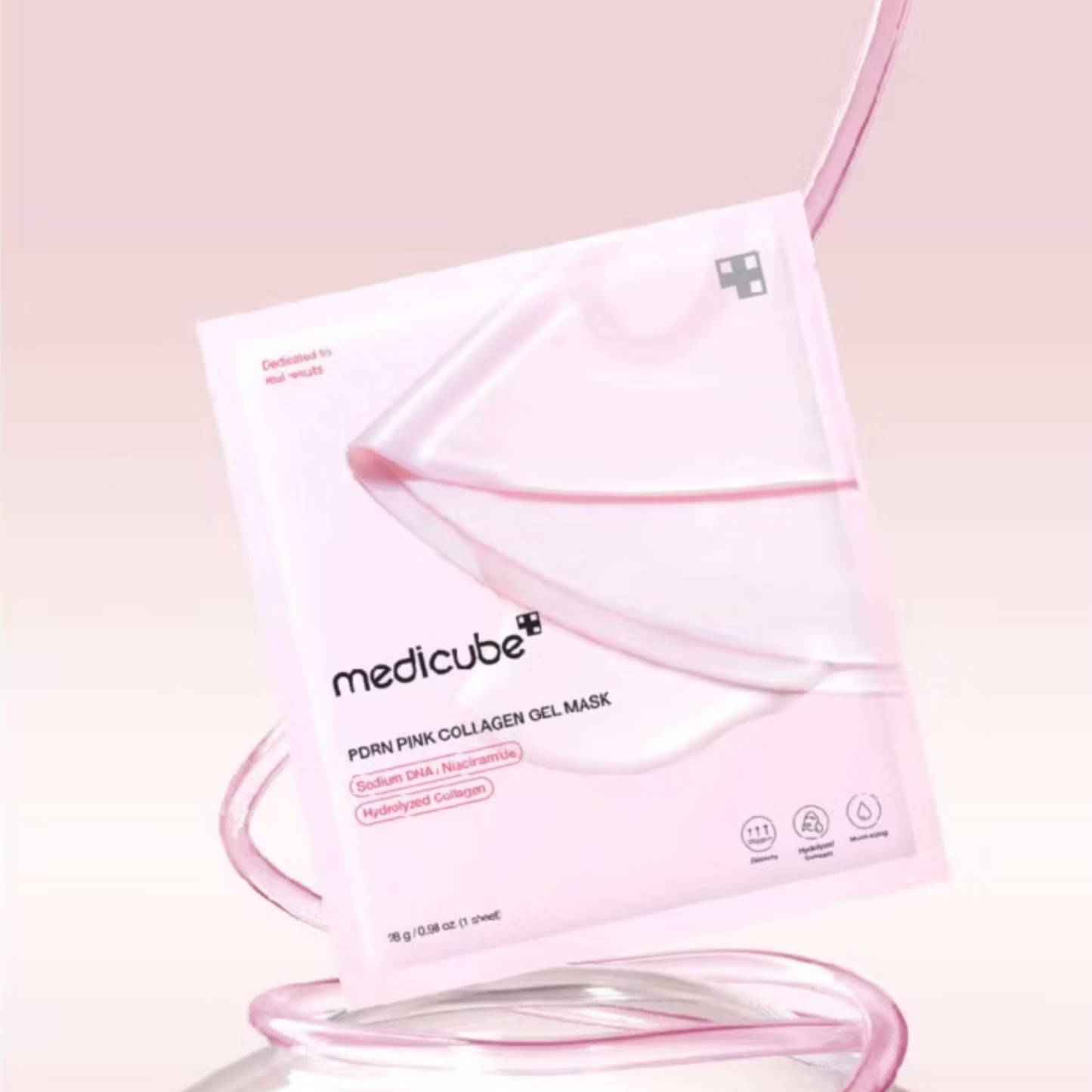Medicube PDRN Pink Collagen Gel Masks 28g 4s