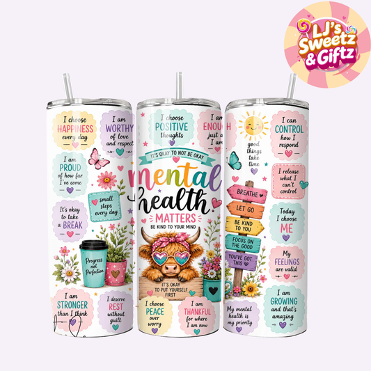 Mental Health Tumbler