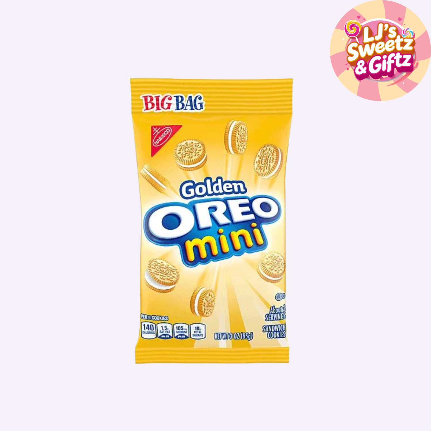 Mini Golden Oreo's 85g