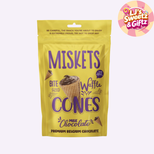 Miskets Milk Chocolate Mini Cones