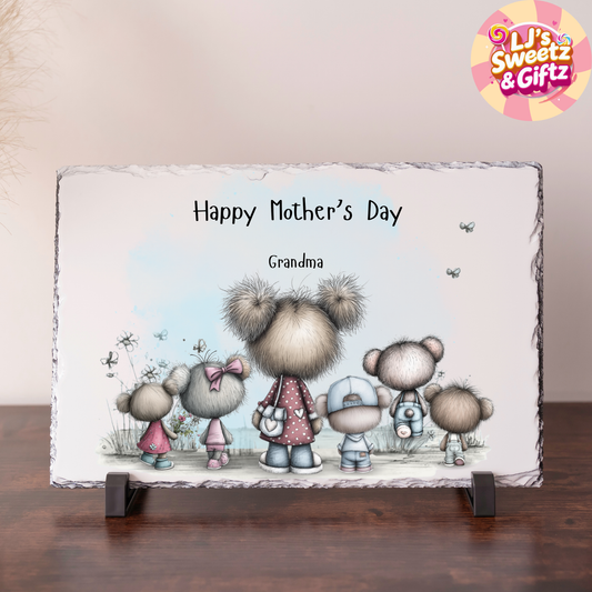 Mother's Day Bear Slate