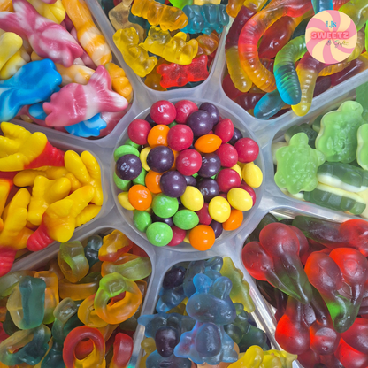 Non Fizzy Gummy sweet Platter