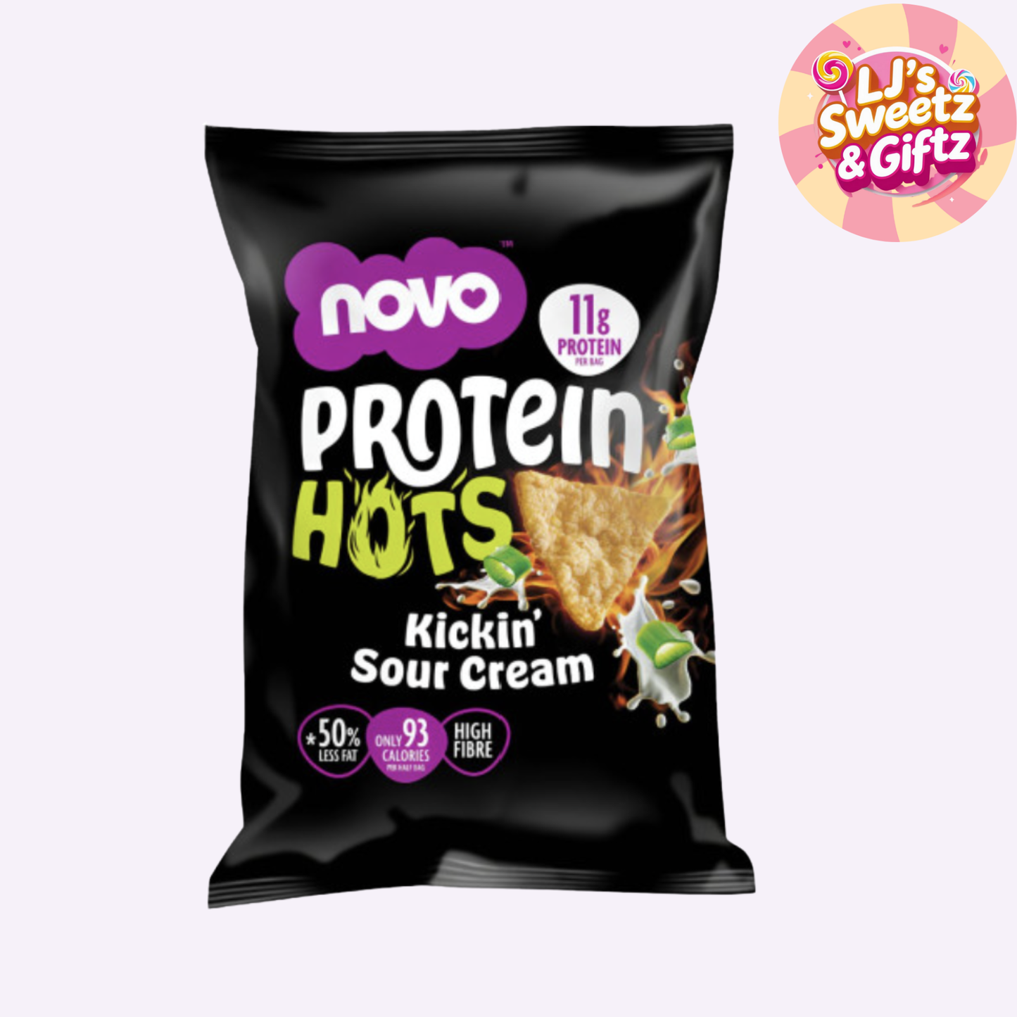 Novo Kicking Sour Cream Protein Pops