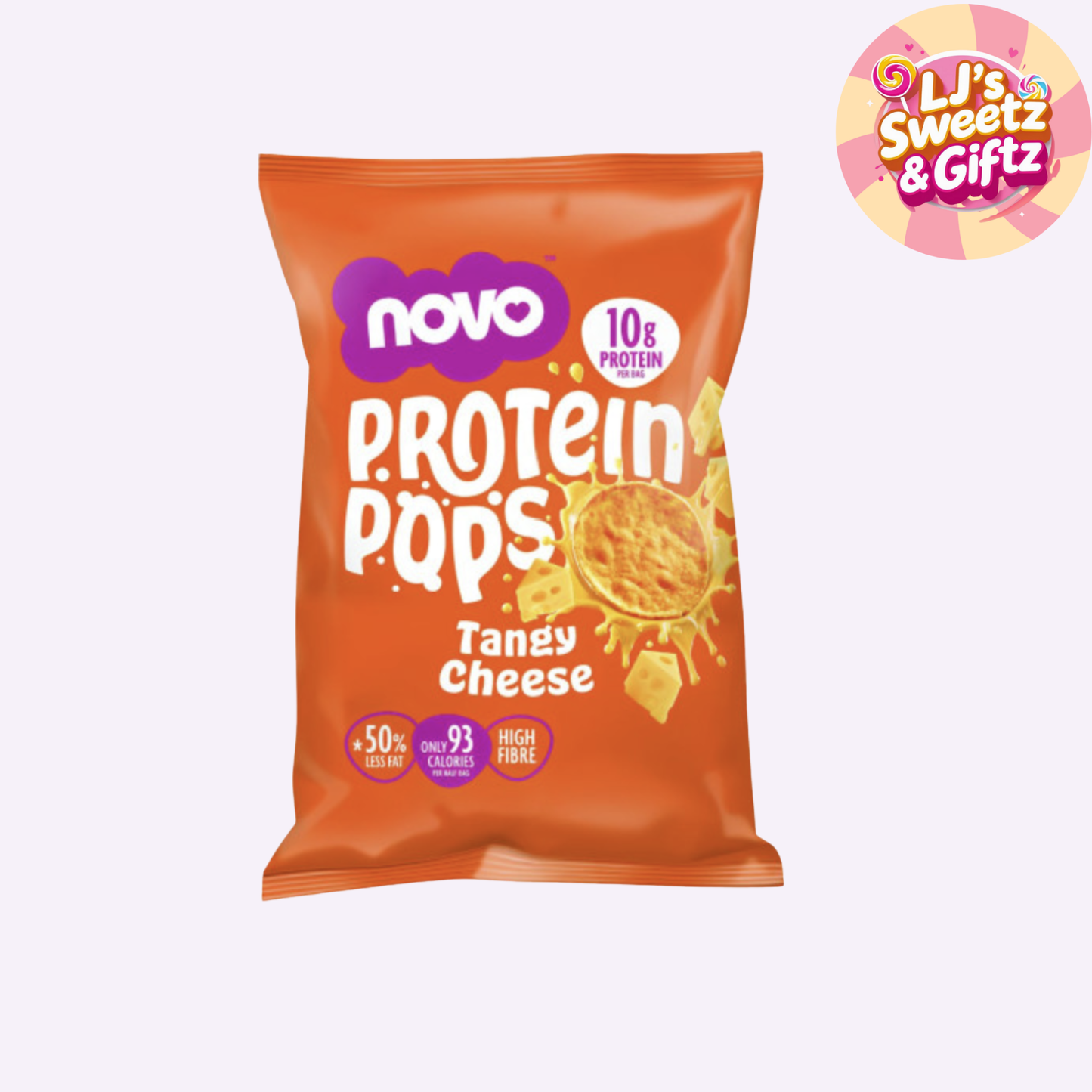 Novo Tangy Cheese Protein Pops