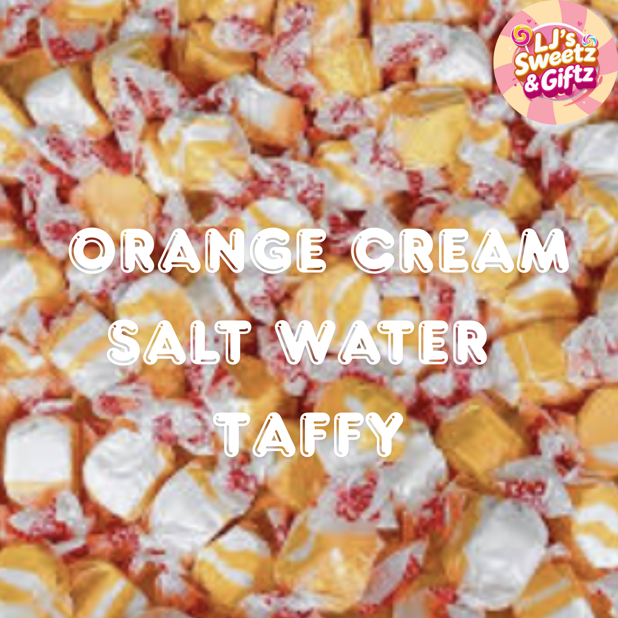 Orange Cream Salt Water Taffy
