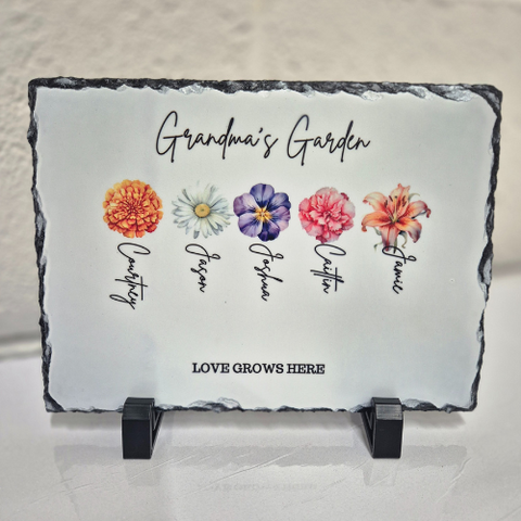 Mothers day Photo Gift flower garden