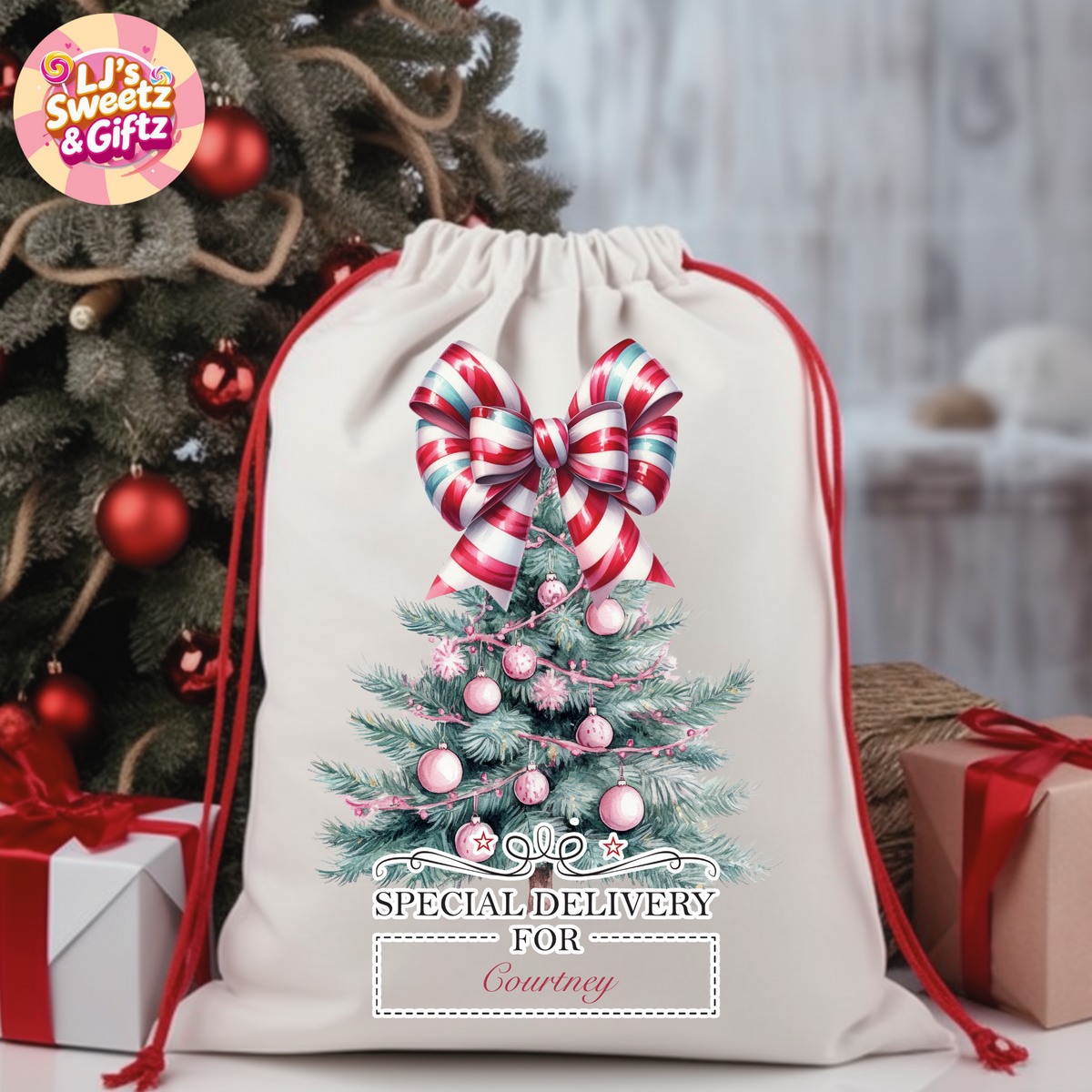 Christmas Sack Ljs Sweetz Giftz