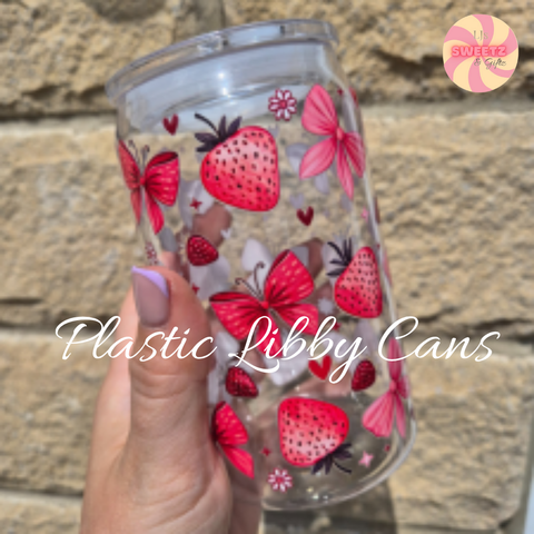 Plastic Libby Can Drinkware