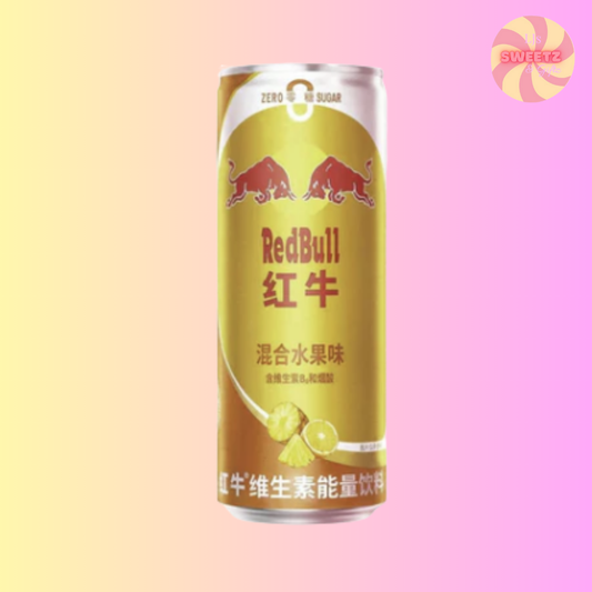 Red Bull Mixed Fruit Zero Sugar (China)
