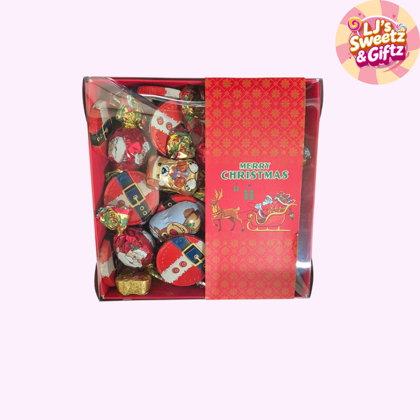 Red Christmas Chocolate Box