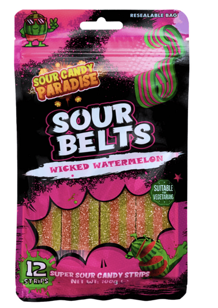 Sour Candy Paradise Sour Belts