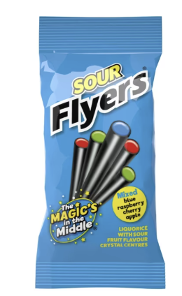 Liquorice Flyers 75g