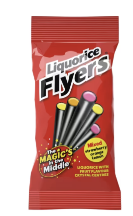 Liquorice Flyers 75g