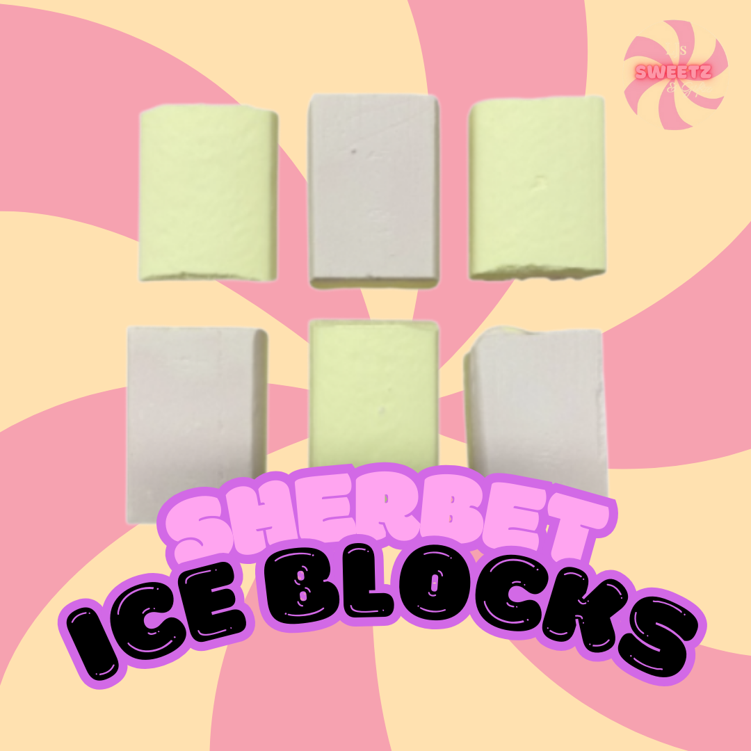 Sherbet ice Blocks  Haribo Tochos