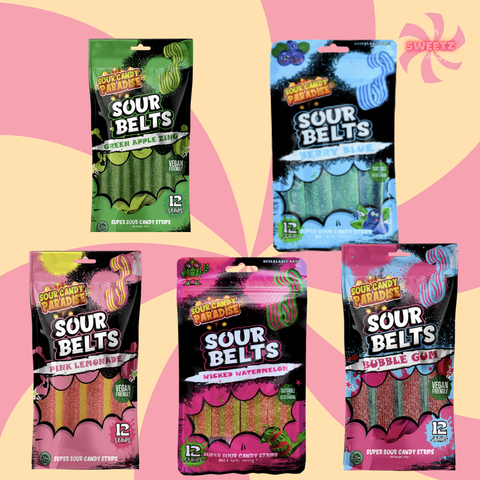 Sour Candy Paradise Sour Belts