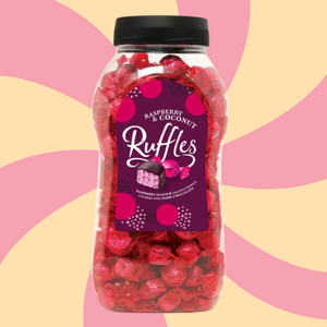 Ruffles Raspberry & Coconut 100g