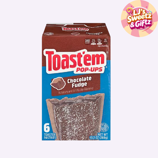 Toast'em Pop-Ups Frosted Chocolate Fudge 288g