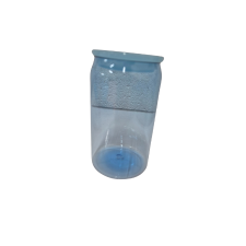 Plastic Libby Drinking Cans, Straw & Lid (BLANK)